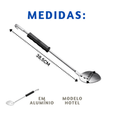 Colher Hotel Nº 0 com Cabo de Baquelite Profissional