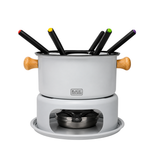 Conjunto Fondue 10 Peças Cinza