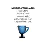 Jarra Azul de 1 Litro Verre Mimo Style