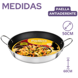 Paellera Antiaderente Hotel N50 em Alumínio 50cm 10L