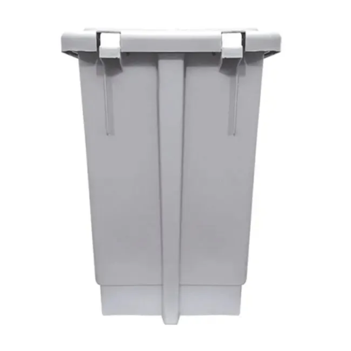 Lixeira Retangular Branca com pedal 50L OU