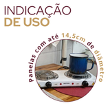 Fogão Elétrico Camping 2 Bocas 220V