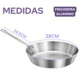 Frigideira Hotel 28cm em Alumínio Profissional