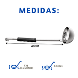 Concha Grande N12 300ml Cabo Longo 48cm Profissional