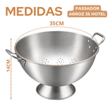 Passador de Arroz Hotel N35 em Alumínio Profissional