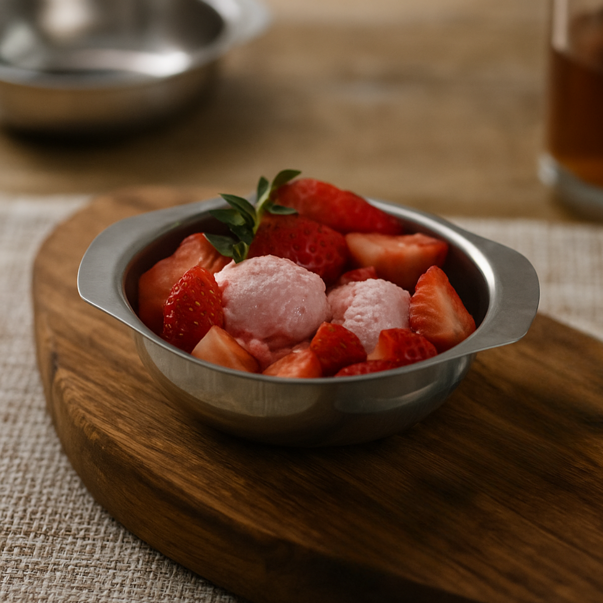 Mini Tigela Aço Inox 100ml