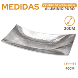 Travessa Laurence em Alumínio Fundido 40cm