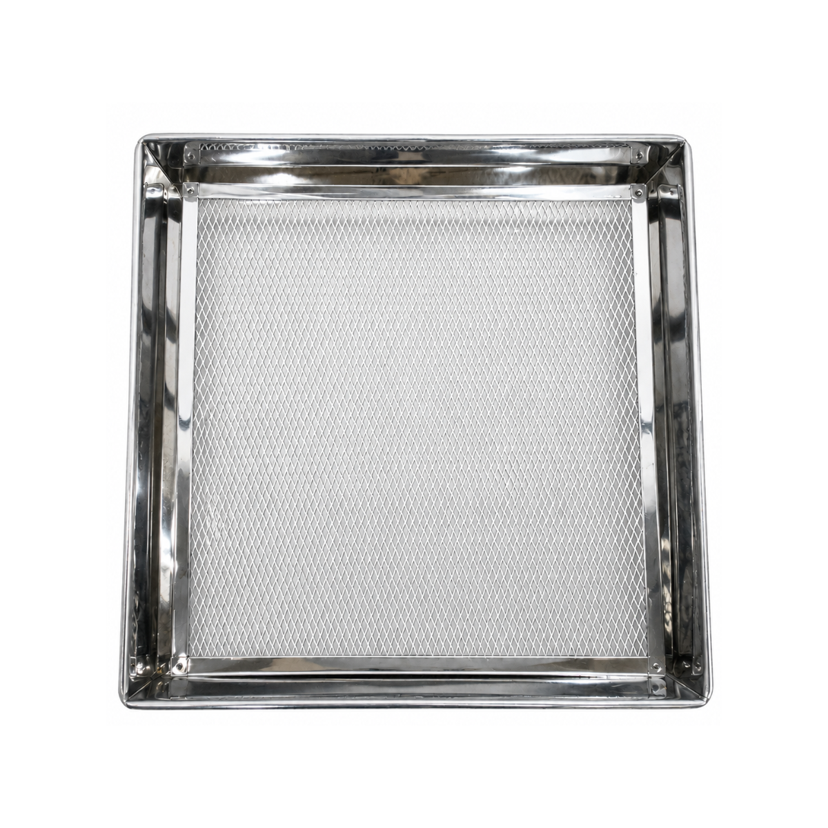 Forma quadrada com tela 30cm escorredor de fritura