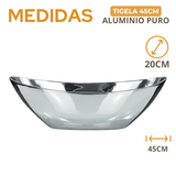 Tigela Aluminio Puro Agnelli 45cm