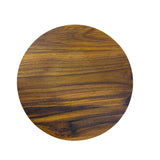 Tabua Redonda Madeira Teca Lisa 25cm A Gourmet