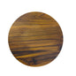 Tabua Redonda Madeira Teca Lisa 25cm A Gourmet