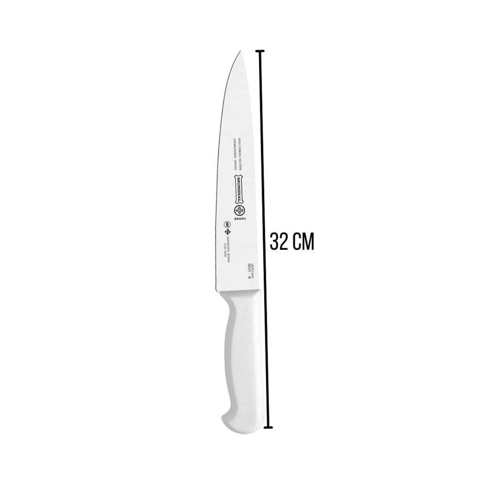 Faca Desossa Branca Mundial em Aço Inox Hercules