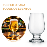 Taça Vidro Paulista Cerveja 300ml