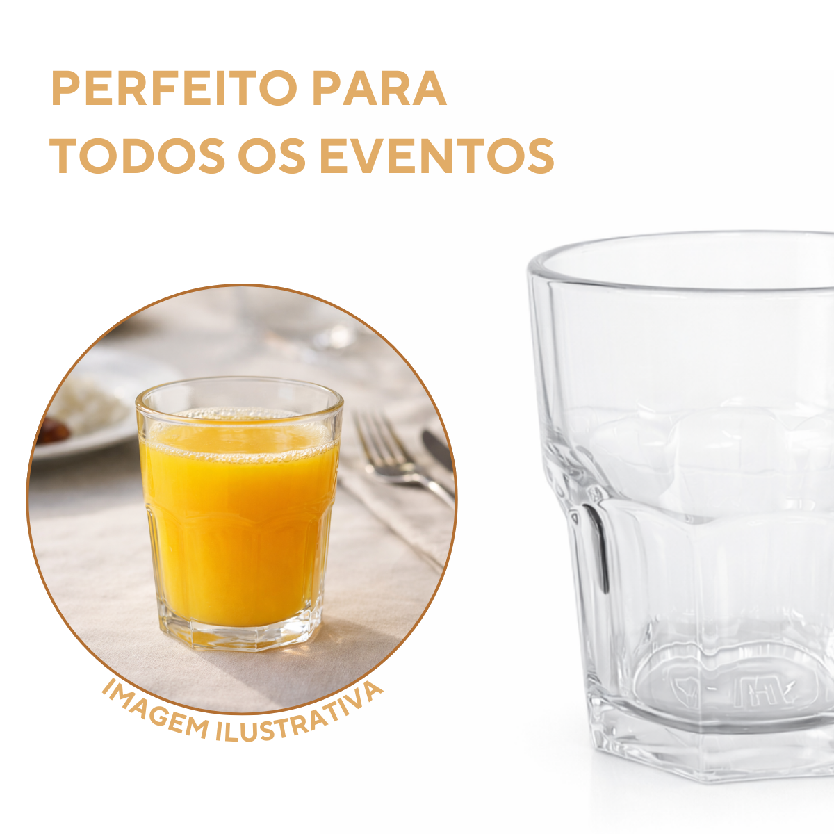Copo de Vidro 300ml