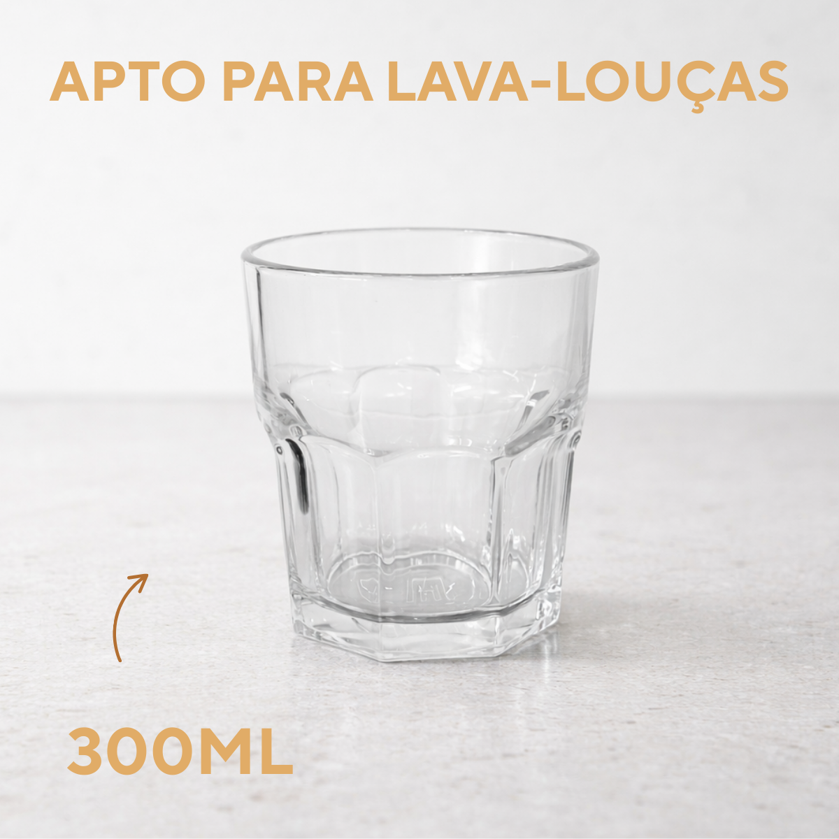 Copo de Vidro 300ml