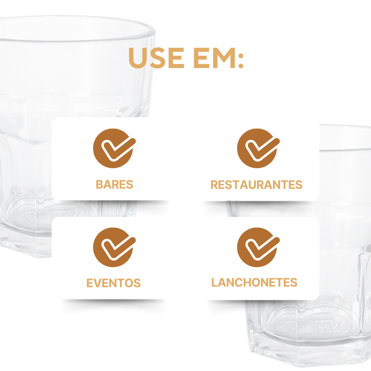 Copo de Vidro 300ml