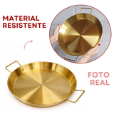 Panela Pergaminho Dourada 3 Litros