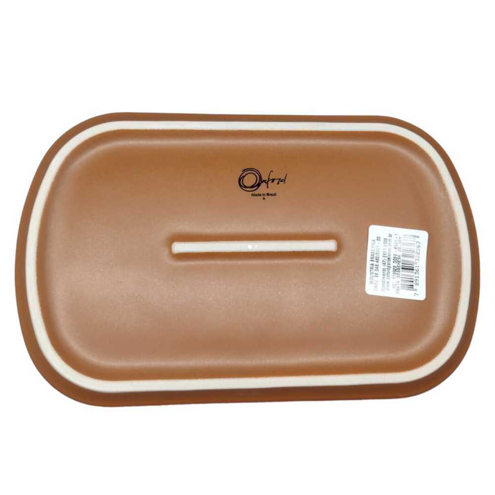 Prato Sobremesa Oxford Avelã Oxford