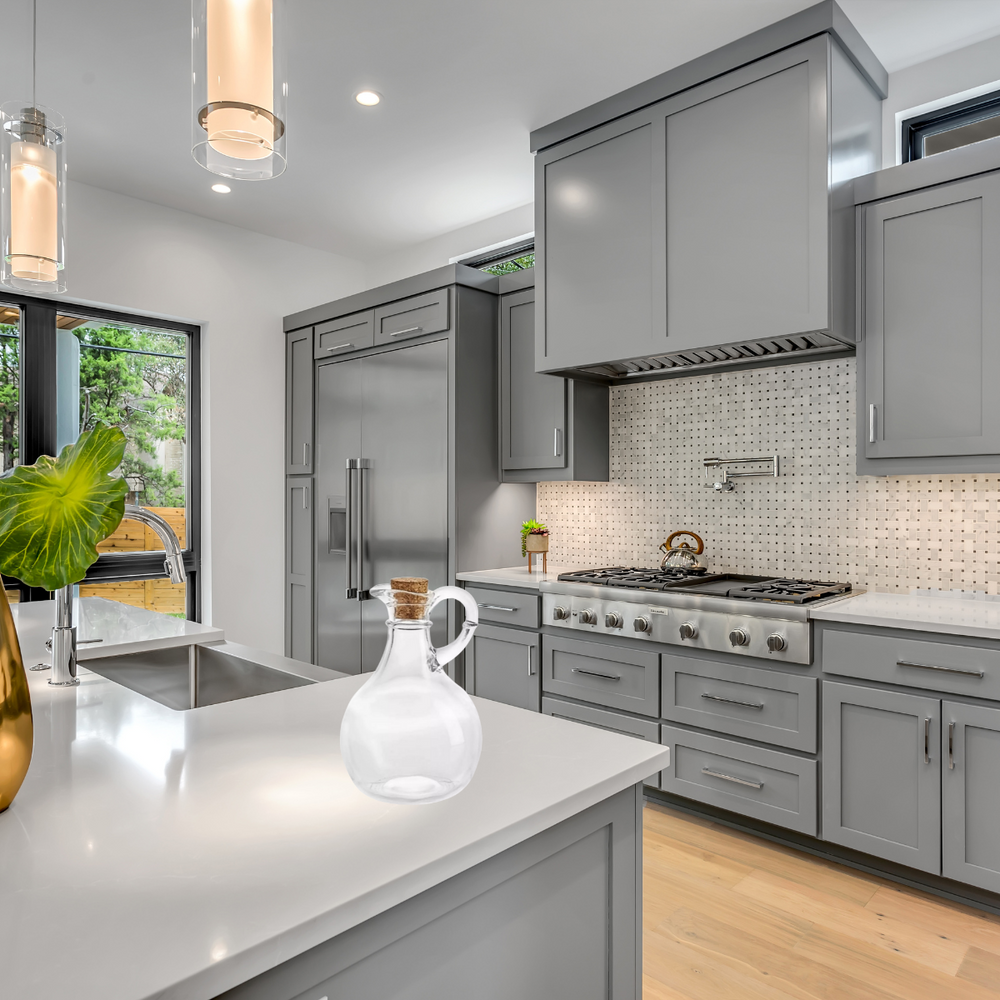 Galheteiro de Vidro Com Rolha 320ml Etilux