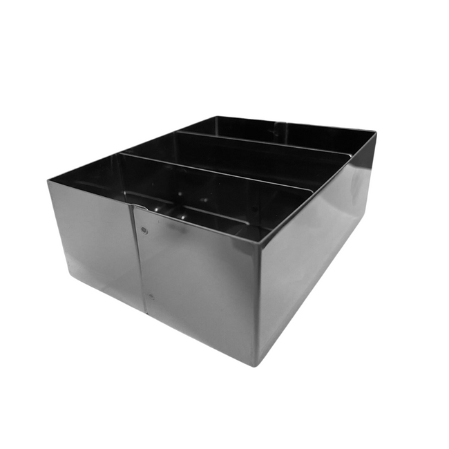 Porta Sache e Guardanapo Grande em Aço Inox Alissan Hover Image