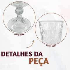 Taça vidro 230ml bulgaria