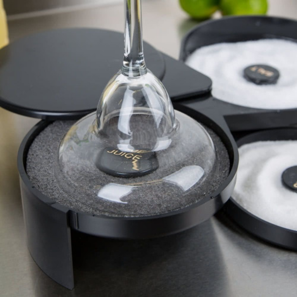 Bordeador De Taças Profissional Preto Açúcar Sal Limão Weck