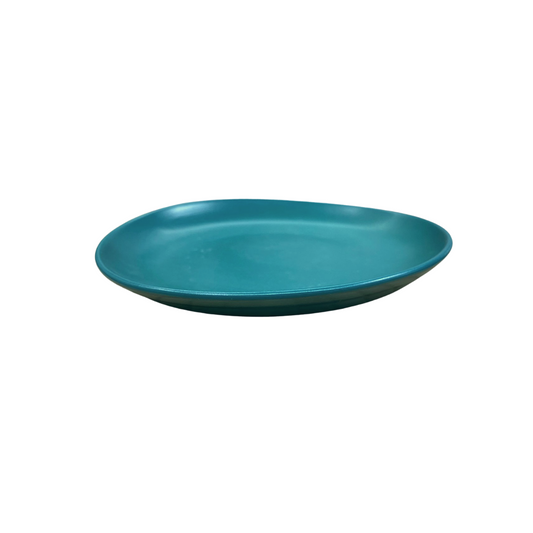 Prato Sobremesa Bono Cerâmica 19cm Verde