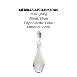 Decanter de Vinho 1L de Vidro