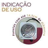 Fogão Elétrico 1 Boca Camping 220v