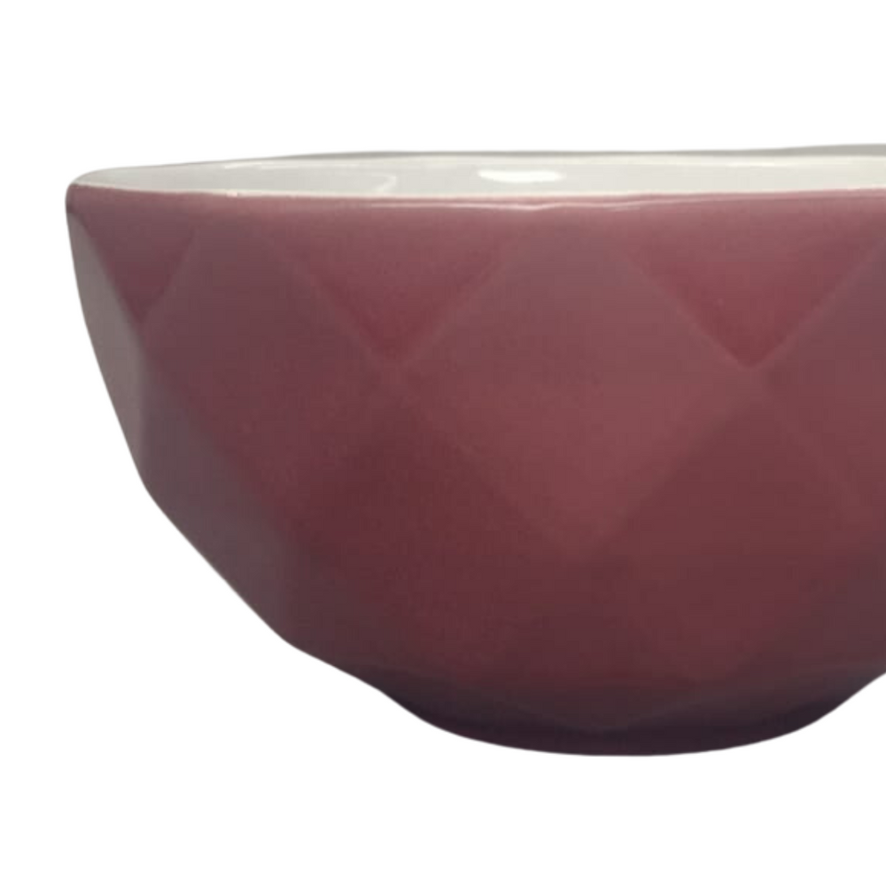 Tigela Bowl de Porcelana Vinho 540ml Etilux