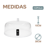 Cúpula Polipropileno 30cm
