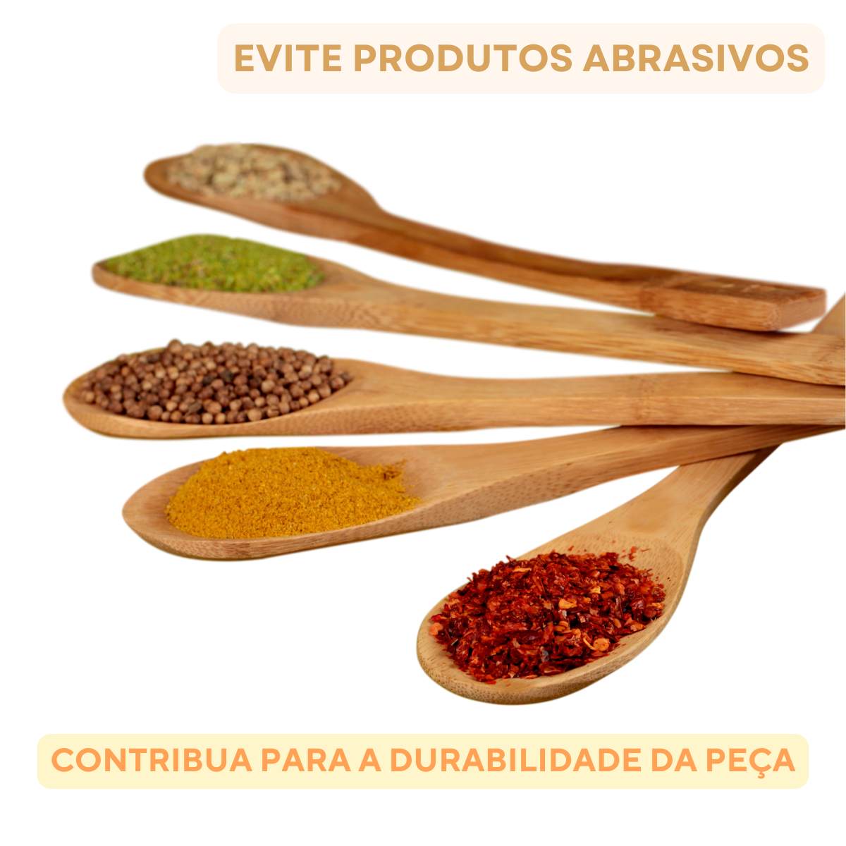 Colher de Pau 60cm Madeira