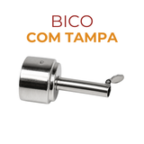 Bico Reto Dosador P/Galheteiro Aço Inox