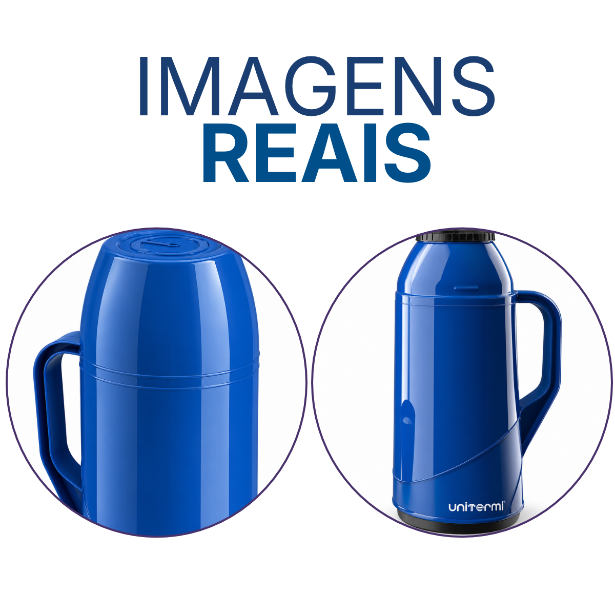 Garrafa Térmica Roma 500ml Azul