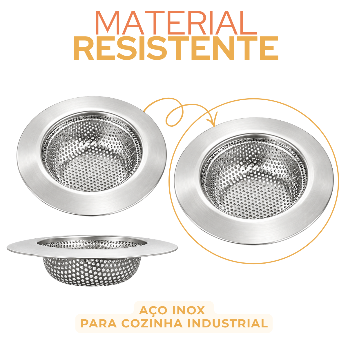 Ralinho Aço Inox 5,4cm