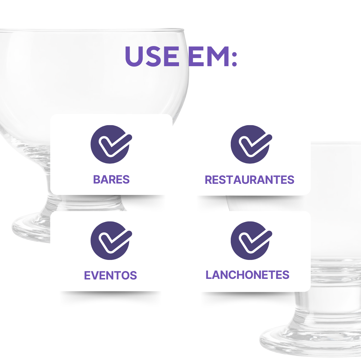 Taça Vidro Paulista 400ml
