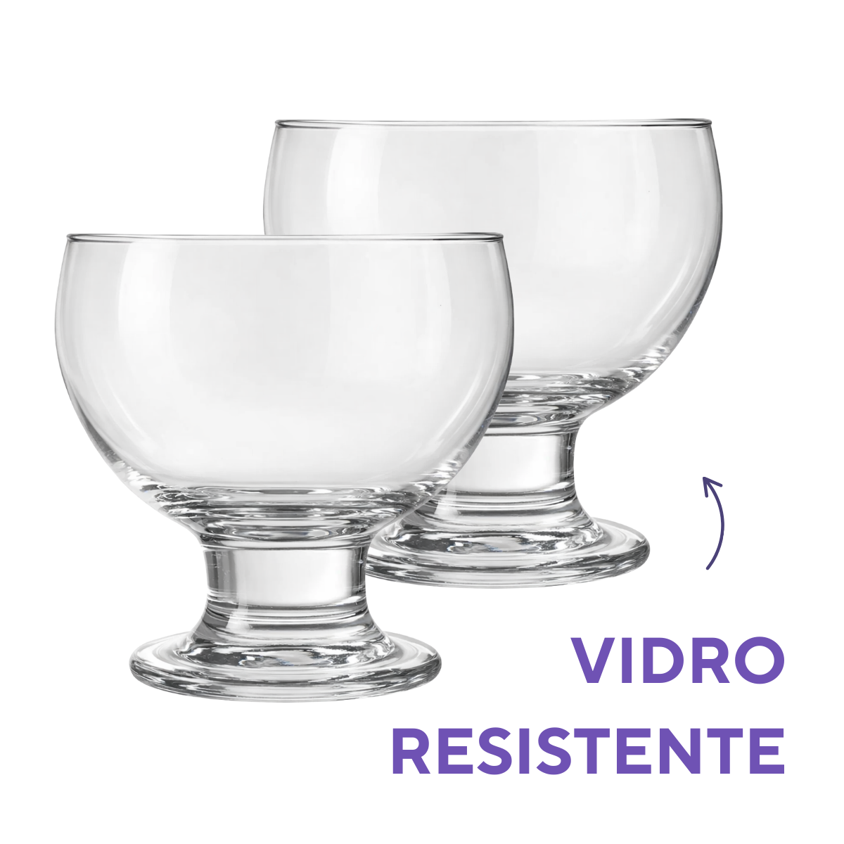 Taça Vidro Paulista 400ml