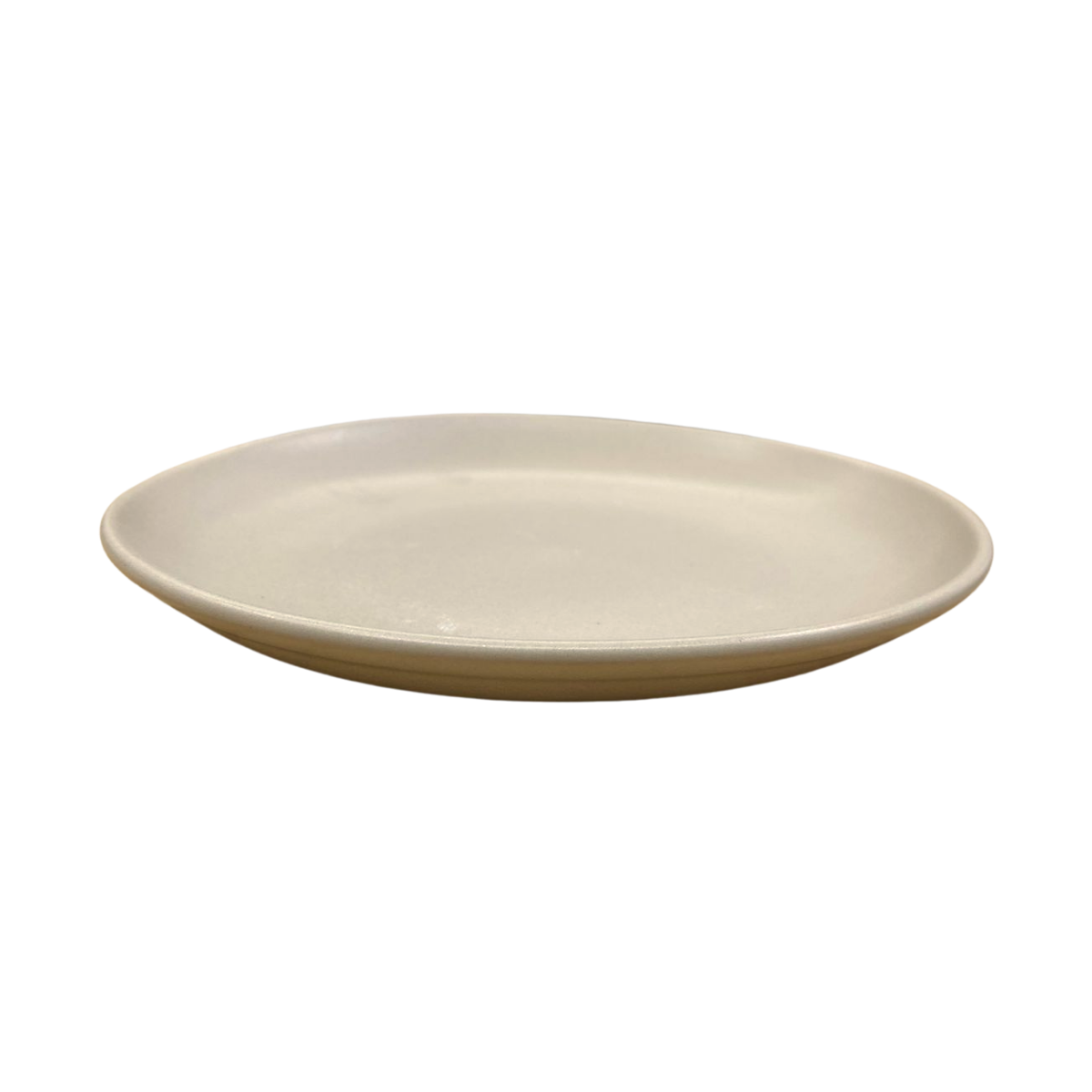 Prato Bono Bege Cerâmica Sobremesa 19cm Bono