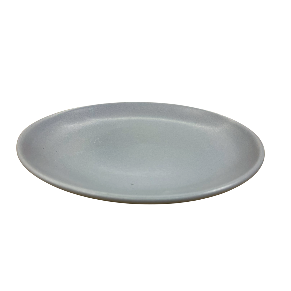 Prato Sobremesa Bono Cerâmica 19cm Cinza Bono