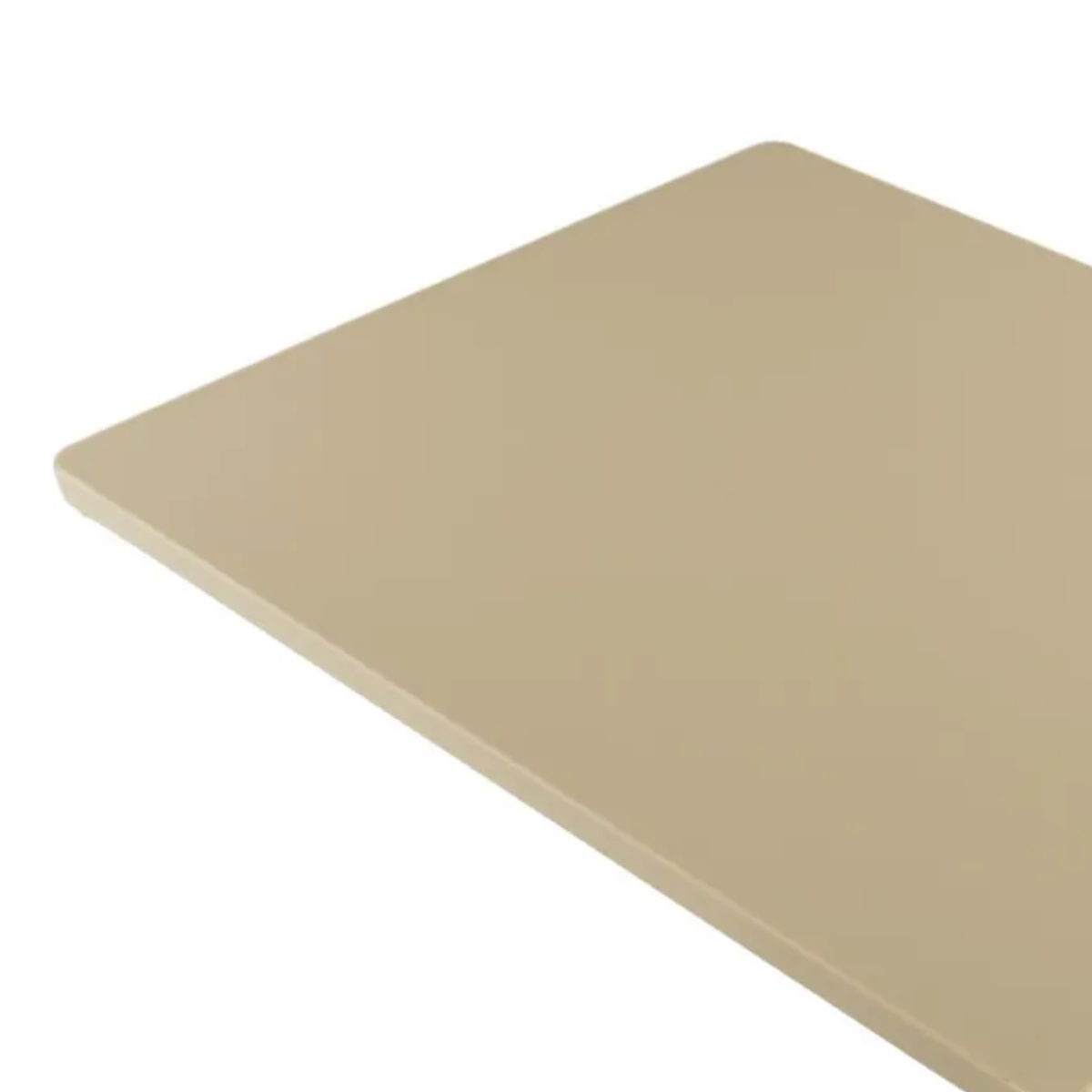 Placa de Corte Lisa Polipropileno Bege