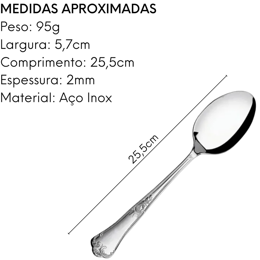 Colher de Arroz Classique Hercules Hercules