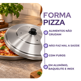 Tampa para Forma de Pizza N35 em Alumínio 35,7cm