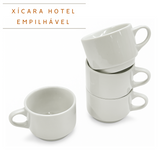 Kit 50 Xicara de Chá Empilhavel Personalizado BelaVista Xicara de Chá