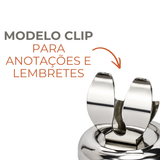 Clip para Menu ou Cartão em Aço Inox