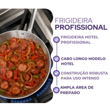 Frigideira Hotel 28cm em Alumínio Profissional