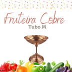 Fruteira de Cobre Tubo M A Gourmet