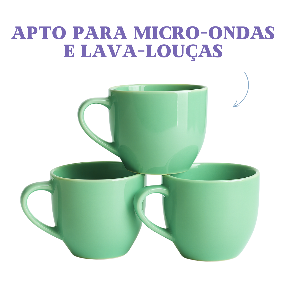 Jogo 6 Xícara De Chá Porcelana 170ml Com Pires Madeira Verde