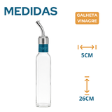 Galheteiro Vinagre 250ml Vidro