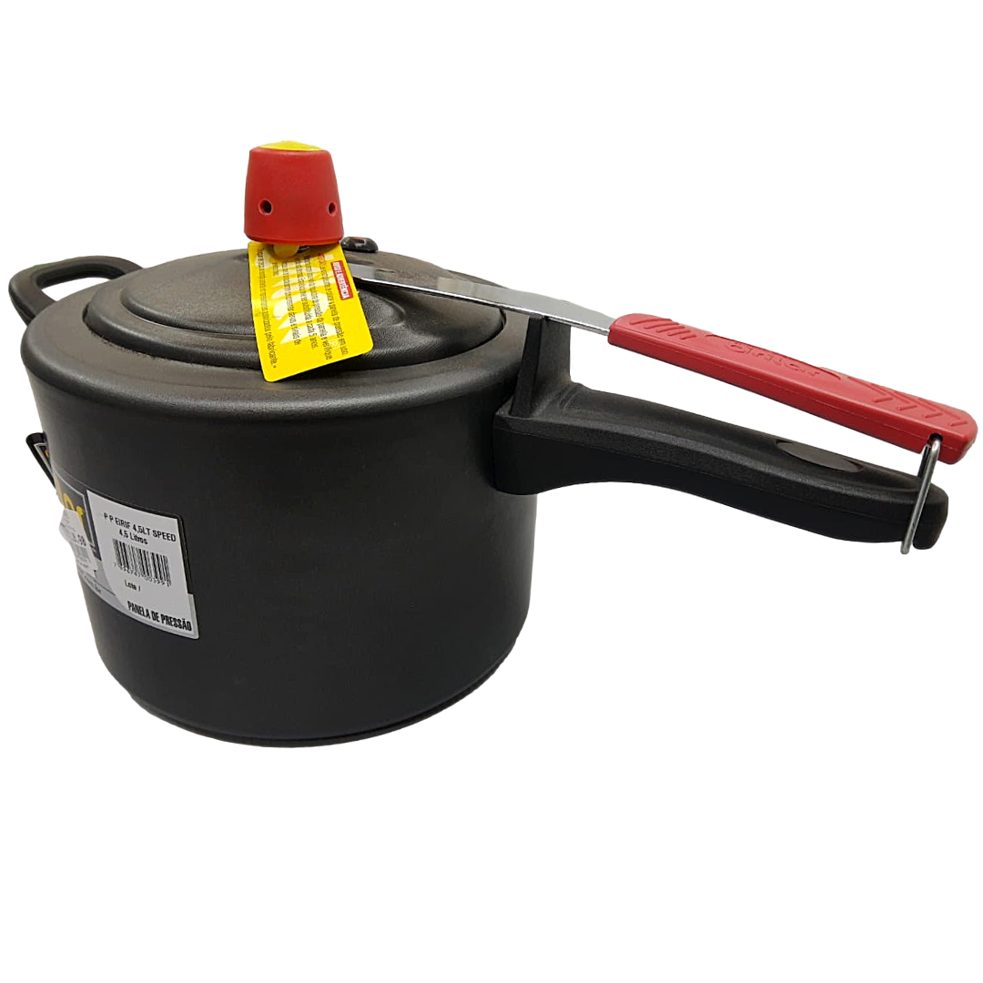 Panela de Pressão New Line Aluminio Antiaderente 4,5L Eirilar