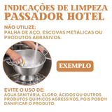 Passador de Arroz Hotel N35 em Alumínio Profissional